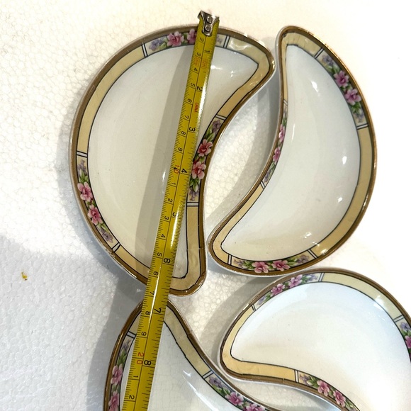 J&g Meakin Hanley England nine sides plates - Picture 4 of 8